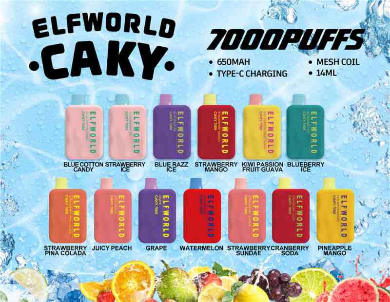 ELFWORLD CAKY 7k PUFFS ELFWORLD CAKY 7k PUFFS