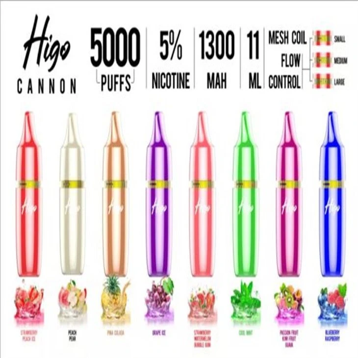 Vape obchod Higo Cannon 5000 Puffs