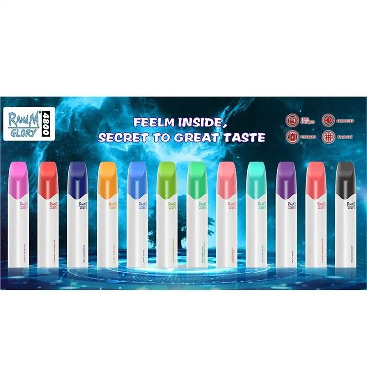 RandM GLORY 4800 electroic cigarette disposable vape