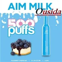 Jednorázová elektronická cigareta Aim Milk 500 potáhnutí