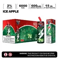 Jednorázová vapka Rhinos 6000 Puffs