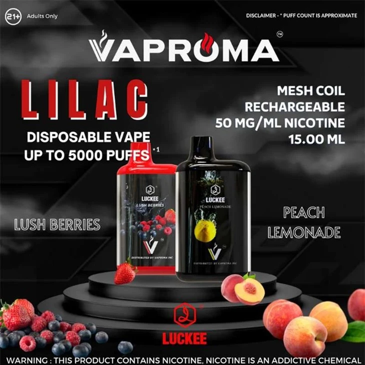 LUCKEE Lilac 5000 PUFFS VAPE