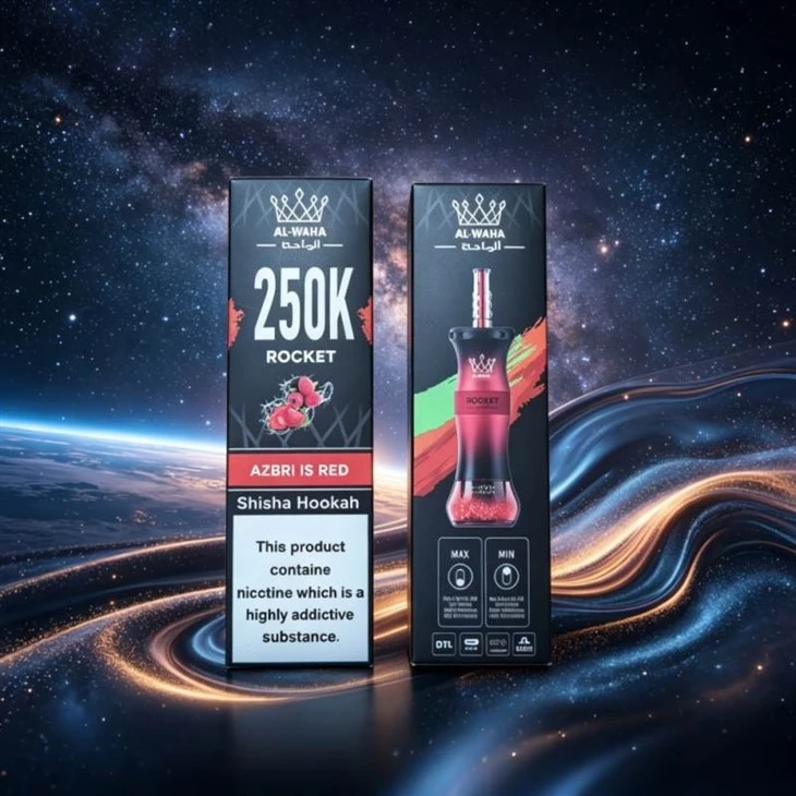 Al Waha Shisha 250000 factory