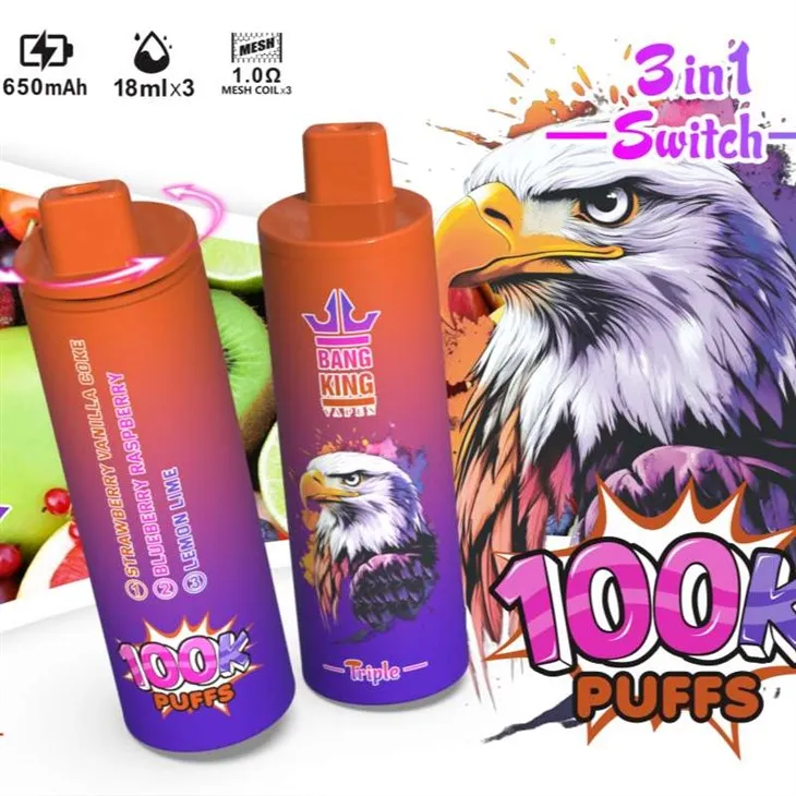 BANG KING VAPEN TRIPLE 100K