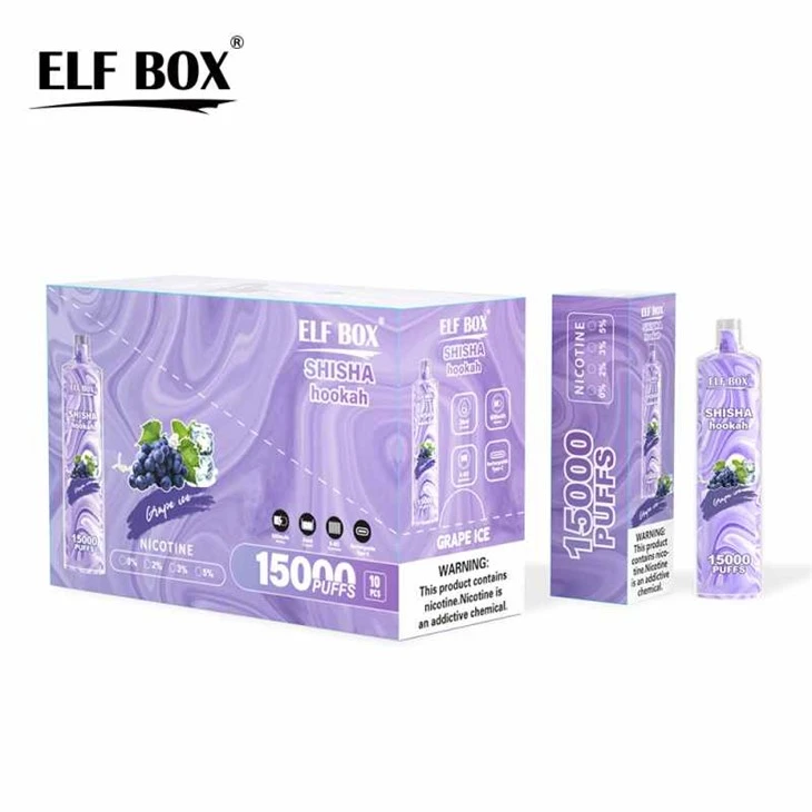 ELF BOX Vodní dýmka na vodní dýmku 15000 dýmek
