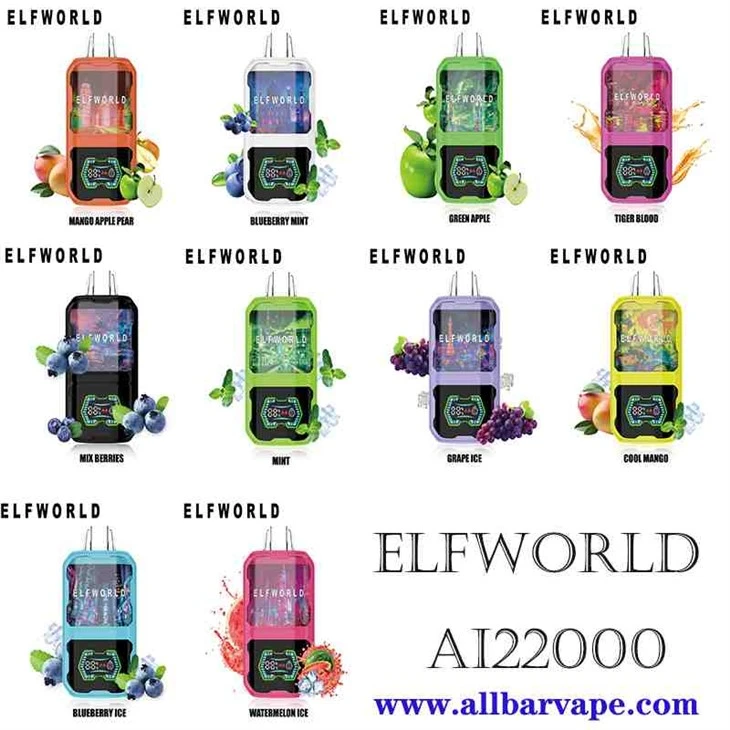 Jednorázová Vape ELFWORLD AI22000