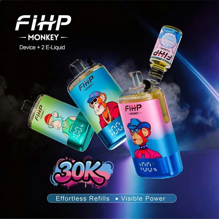 Plnitelné TPD FIHP MONKEY 30000 Puffs