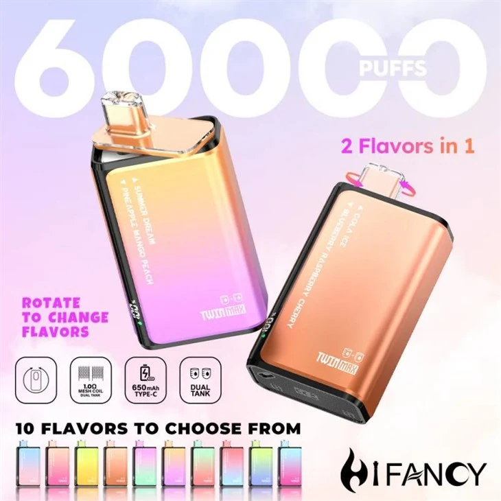HIFANCY TWIN MAX 60000 POTAHŮ