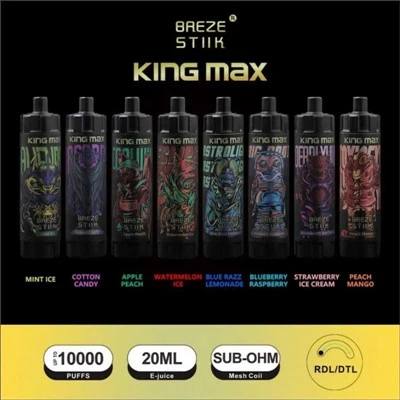 Breze Stiik King Max 10000 potahů