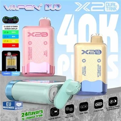 Vapen Duo 40000 Puffs Dual Chuť
