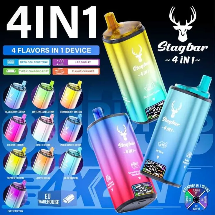 STAG BAR 4 in 1 80K 3