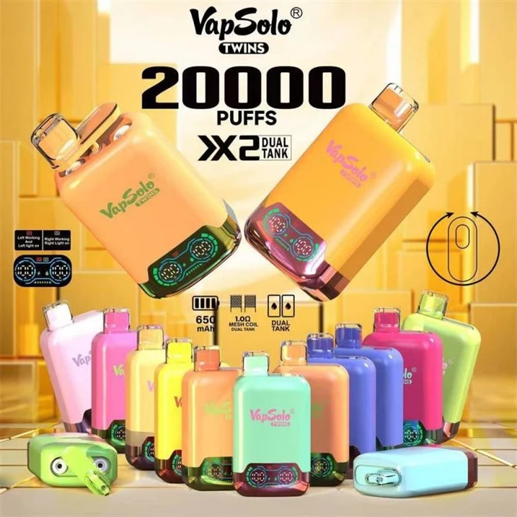 VapSolo Twins 20000 Puffs jednorázový vape