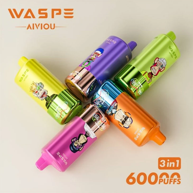 Waspe 60000 60 K Puffs 3 v 1 příchutě