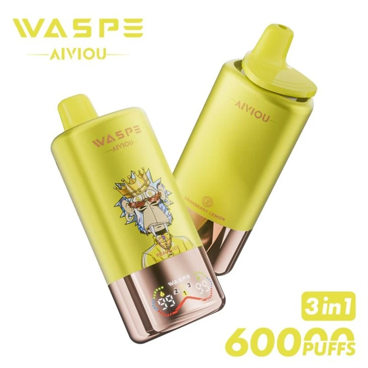 Waspe aiviou 60000 Puffs 3 v 1 3 Flavor Vape